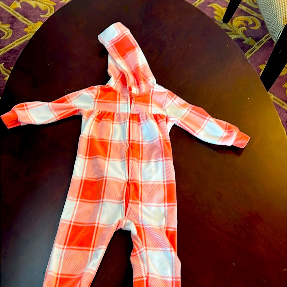 Carters fleece overalls for girls.